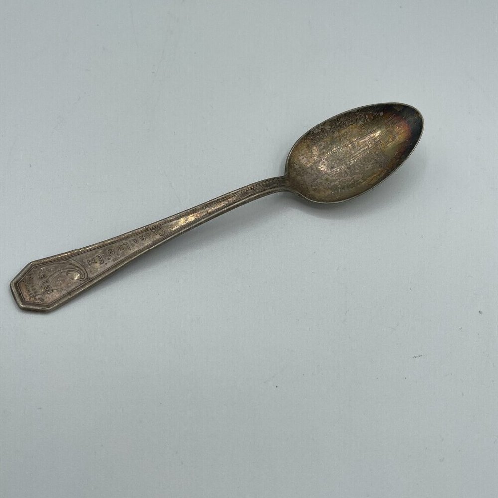 Vintage 1939 New York World's Fair PURE SILVER PLATED SPOON Official Souvenir - Picture 9 of 15